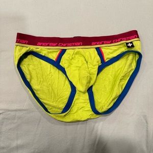 Andrew Christian men’s briefs